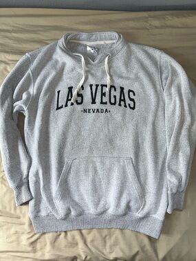 Esy Surf Co. 1970 Las Vegas Nevada  Pullover Cowl Neck Sweater LG